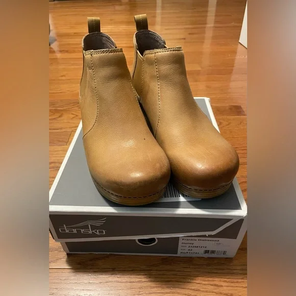 Dansko Frankie Leather Boots Sz 42 - Picture 1 of 14